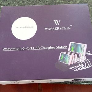 Wasserstein 6port USB charging station